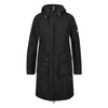 MONCLER 24SS LAERTE Kapuzenmantel mit Logo-Patch schwarz 1C000 19 549P3 999 76271482 [P]