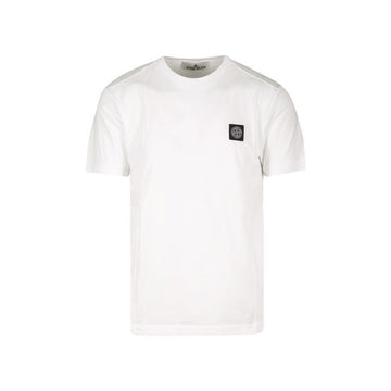 STONE ISLAND ストーン 26SS ロゴ パッチ Tシャツ ホワイト 2100027 S0013 V0001 151198436