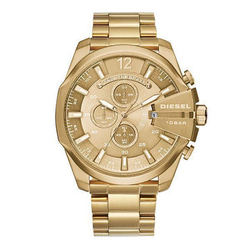 DIESEL メガ・チーフ クロノグラフ メンズ メタルウォッチ DZ4360 147440611