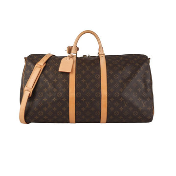 LOUIS VUITTON モノグラム バンドリエール キーポル 55 トラベルバッグ 37130K-1 155914424