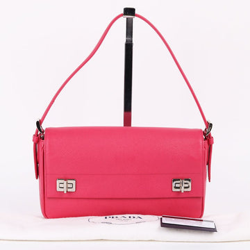 Prada Pink Saffiano Short Handle Shoulder Bag BR5083 155920879