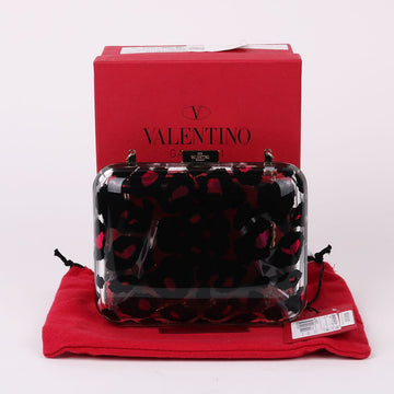 VALENTINO リミテッドフレキシガラスチェーンクロスバッグ 155921099
