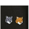 Maison Kitsune Double Foxhead Comfort Fit Short Sleeve T-Shirt 155921268 [P]