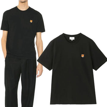 Maison Kitsune Fox Head Short Sleeve T-Shirt 155921272