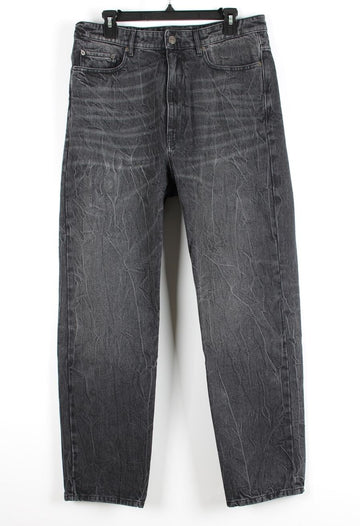 Balenciaga Black Washed Denim Pants 32 (32 34) 155921320