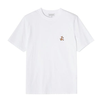 Maison Kitsune Short Sleeve Speedy Fox Patch Men T-Shirt SKU: MM00125KJ0008 P100 75195251