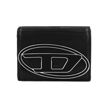 DIESEL オーバルDロゴトリプルフォールドコイン財布 143789841