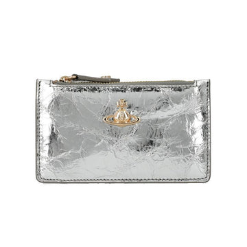 VIVIENNE WESTWOOD メタリッククランクルスリムロングジッパーウィメンズカードウォレット 54020004W L00A7 Q401 143790351