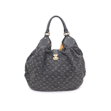 Louis Vuitton Black Monogram Denim Mahina XL Shoulder Bag 79774201 155922976