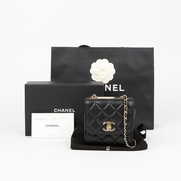 CHANEL トレンディ CC ミニ ショルダー クロスバッグ A81633 155486254