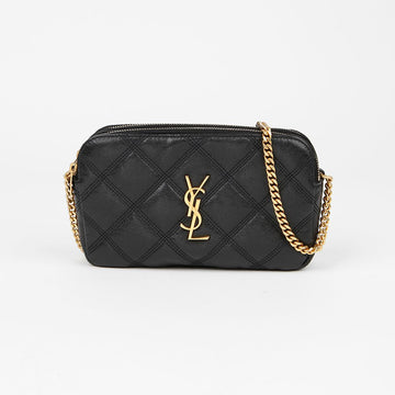 SAINT LAURENT ベキ ダブルジッパー ショルダークロスバック 155486335