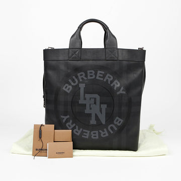 BURBERRY ロンドン グラフィック トート ショルダーバッグ 8022519 155486937