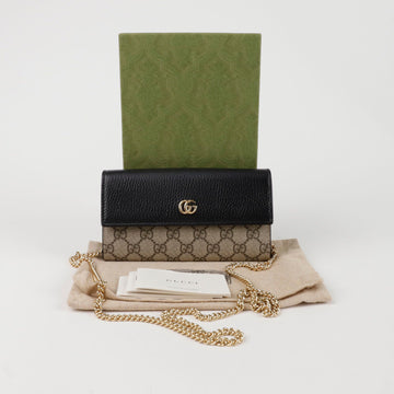 GUCCI チェーン財布 546585 GGマーモン 155525242
