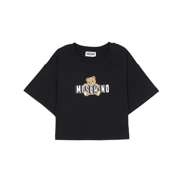 MOSCHINO [Limitiert auf 30 Stück] Kinder T-Shirt mit Kurzarm HDM072 LBA00 60100 (für Erwachsene tragbar) 155923868