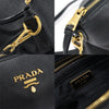 Prada 2WAY Black Vitello Phenix Lettering Logo 1BA104 155923901 [P]