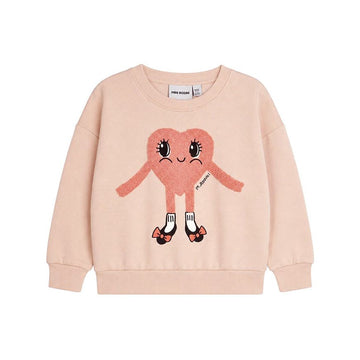 MINI RODINI 28 SS26 ハートインシューツ シャニール スウェット 155924156