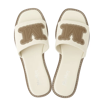 MAXMARA Slippersandalen mit Logo 26SS CAUCASO 001 2616521039 155924398