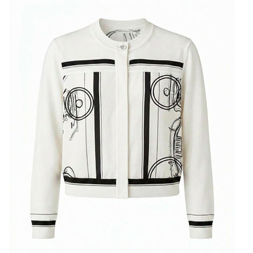 HERMES Seidenstrickjacke 155924459