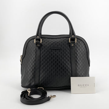 GUCCI マイクロシマドームミディアムトートバッグ兼クロスバッグ 449663 155925699