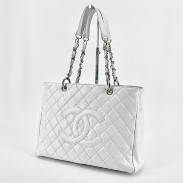 CHANEL キャビア グランショッピング ショルダーバッグ 155926221