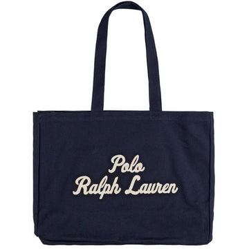 POLO RALPH LAUREN Tote Bag mit gesticktem Logo in Marineblau 405945884 001 150391875