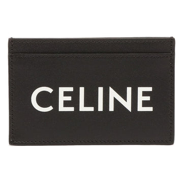 Celine Logo Printed Cardholder Black 10B703 DMF 38SI 143623515