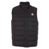Moncler 25SS BARTHE Logo Patch Padded Vest Black 1A000 22 597YD 999 125719877 [P]
