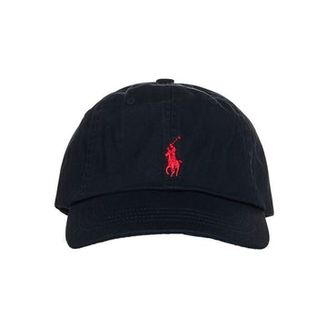 POLO RALPH LAUREN 26SS Pony-Logo bestickte Cap Schwarz 710548524 012 154442716