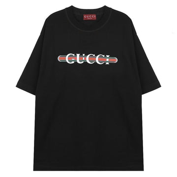 GUCCI プリント コットン ジャージ Tシャツ 784361-XJGTE-1152 146928173