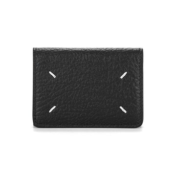 MAISON MARGIELA トライフォールド カードケース ブラック stamp: S36UI0416 P4455 T8013 37134601