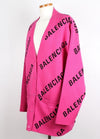 BALENCIAGA プルオーバー マルチロゴ ロングカーディガン M(100 105) 155940427 [P]
