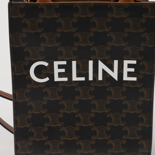 Celine Vertical Cabas Mini Tote Shoulder Bag 194372BZK 154990510 [P]
