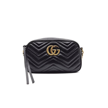 GUCCI Matelassé Marmont Crossbody Bag (447632) 155940493