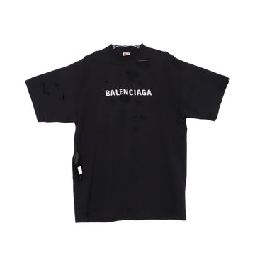BALENCIAGA ディストロイド半袖Tシャツ 720198 2サイズ 155018865