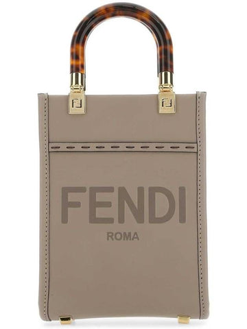 Fendi Sunshine Mini Leather Shopper Bag 151056955