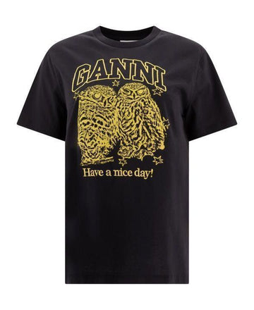 Ganni Basic Jersey Relaxed T-Shirt T4059 252 151057318