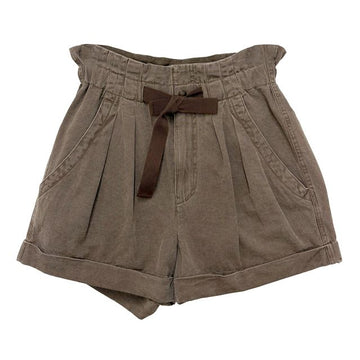 ISABEL MARANT NIRMA ショーツ ブロンズ (D1G04E 50DZ) 155940570