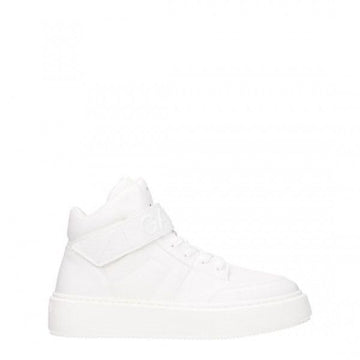 Ganni Sporty Mixed High Top Sneakers Velcro S2026 135 151058683