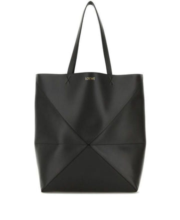 Loewe XL Puzzle Fold Tote in Shiny Calfskin 1220 151059597