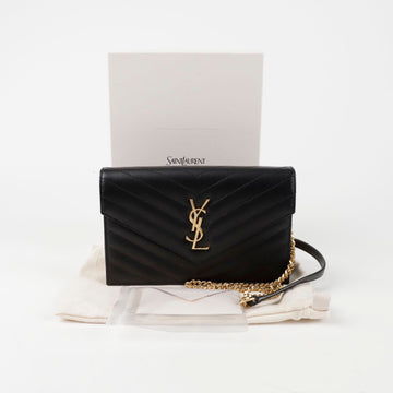 SAINT LAURENT エンベロープ WOC ショルダー クロスバッグ 155074638