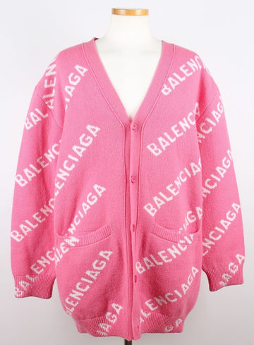 BALENCIAGA プルオーバー マルチロゴ カーディガン L(100~105) 155940600