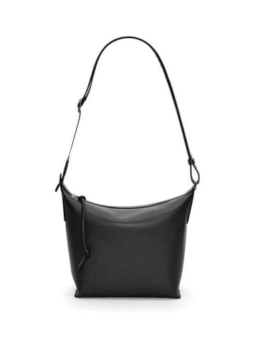LOEWE Klein Cubi Crossbody Tasche aus glattem Kalbsleder und Jacquard 1100 151059792