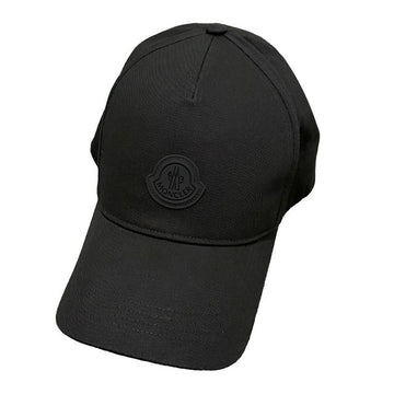 MONCLER コットンベースボールキャップ ブラック (3B00008 0U082 999) 155940624