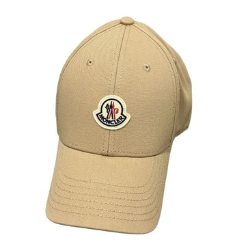 MONCLER ガーメントロゴワッペンパッチギャバジンベースボールキャップベージュ(3B00008 04863 209) 155940648