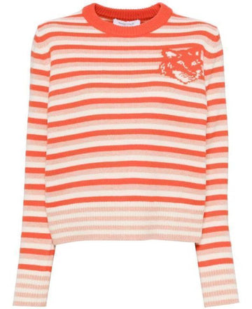Maison Kitsune Fox Head Intarsia Stripe Regular NW00804KM0329 0019 151060617