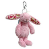 Jellycat BLUSHKIN BLOSSOM BUNNY Bag Charm Pink 155941438 [P]