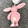 Jellycat BLUSHKIN BLOSSOM BUNNY Bag Charm Pink 155941438 [P]