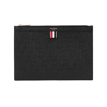 THOM BROWNE Herren Clutch aus Pebble Grain 155942006
