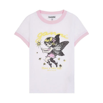 GANNI T-Shirt Fairy Babyfit SS26 155942143