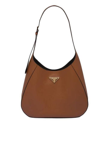 Prada Large Leather Shoulder Bag 151072162